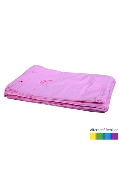 Şeylişeyler - Blok Poşet 20x30 Cm No:0 Askılı Şeffaf Hışır Poşet 5 Paket - 2500 Adet