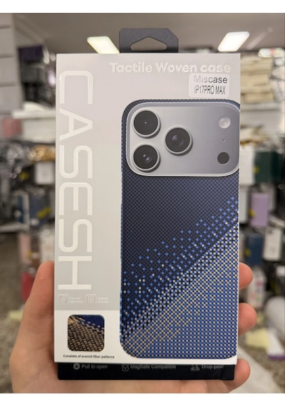 iPhone Uyumlu 17 Pro Max Knt Karbon Magsafe Kılıf No1