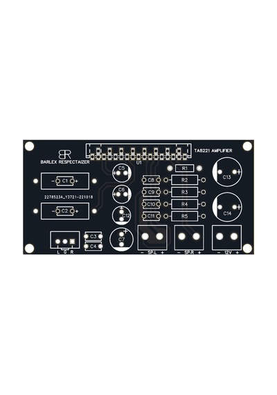 30 Watt Stereo Çift Kanal Araba Amfi Devresi 12v Dc - Ta8221ah