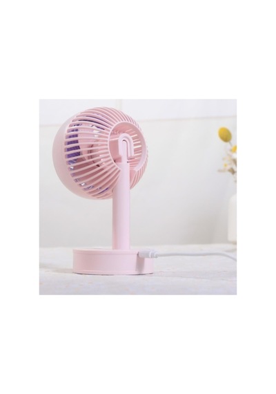 3 Kademeli Cep Boyu Sessiz Taşınabilir Mini Fan Usb Şarjlı Pervaneli Soğutucu Küçük El Vantilatörü Pembe - 706210063