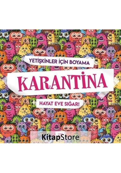 Karantina - Yetişkinler için   Boyama