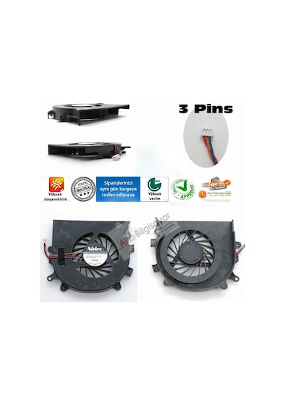Alfabilgisayar Sony Uyumlu Vaio Vpceb1A4E, Vpceb1B4E, Vpceb1C5E Fan Cpu Cooling