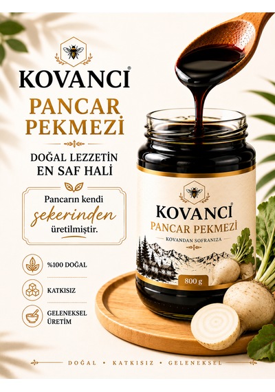 Pancar Pekmezi 850g Doğal,katkısız, Yoğun Kıvam, Gerçek Lezzet