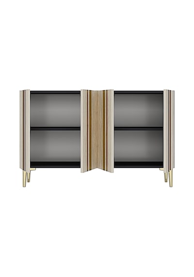 Ka1230atg Mia120 Konsol, Kahve Köşesi Ve Tv Sehpası, Çok Amaçlı Dolap Antrasit - Traverten - Gold 120cm Ka1230atg Mia120 Konsol, Kahve Köşesi Ve Tv Sehpası, Çok Amaçlı Dolap Antrasit - Traverten - Gold 120cm