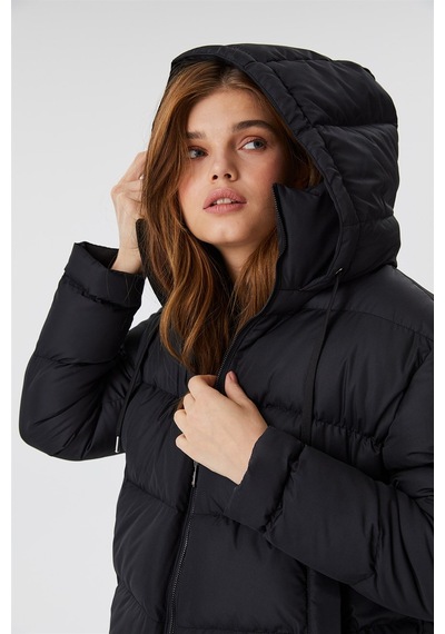 Lee Cooper Clara Kadın Mont Siyah-15185