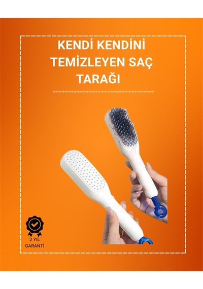 Kafa Derisi Masajlı Saç Tarağı Kendini Temizleyen Anti-statik Belirtilmemiş 29423618