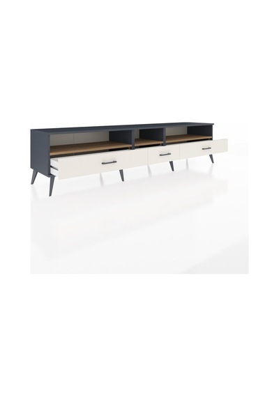 Hyperion Tv Ünitesi 3 Raflı 3 Çekmeceli 220x44x51 Antrasit-çam/aytaşı Atlas Çam/aytası - Antrasıt Hyperion Tv Ünitesi 3 Raflı 3 Çekmeceli 220x44x51 Antrasit-çam/aytaşı Atlas Çam/aytası - Antrasıt