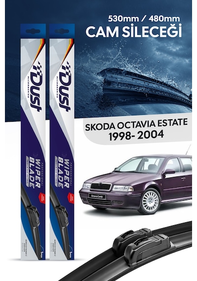Skoda Octavia Estate Silecek Takımı 1998-2004 Uyumlu 530mm/480mm