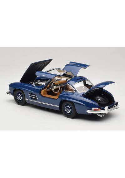 1:18 Ölçek Norev 1954 Mercedes Benz 300sl Gullwing W198 Diecast Metal Minyatür Model Araba 25cm