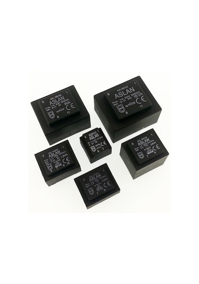 Trafo Asl 106215 2,6VA  2X15V 230V Aslan