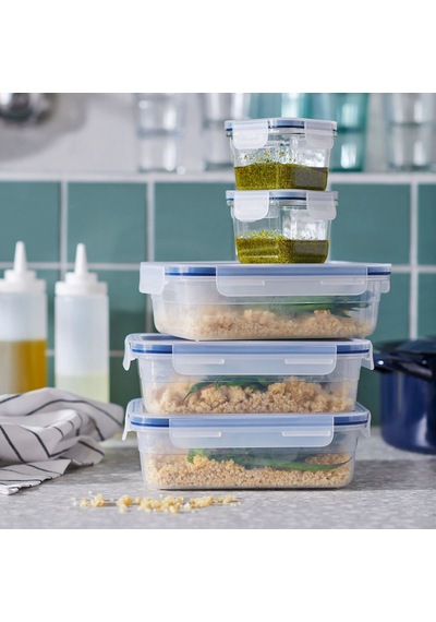 Ikea 365+ Gıda Saklama Kabı 1,0 L 21 X 15 X 6 Cm Şeffaf