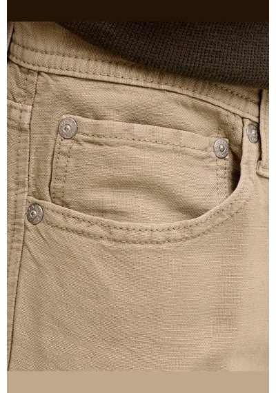 Jack & Jones Jpstchrıs Orıgınal Keten Pantolon 12293296 Sarı