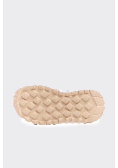 Derinet Bağcıklı Günlük Kadın Sneaker Taupe Taupe