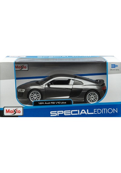 Maisto 1/24 Audi R8 V10 Plus Model Araba - Gri