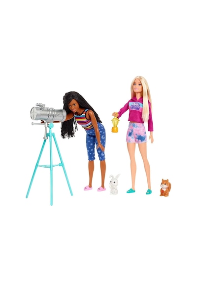 Barbie Hgc18 Malibu Ve Brooklyn Kampta Oyun Seti