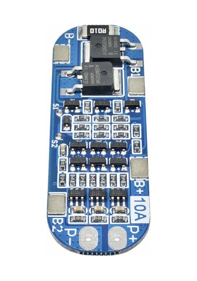 Defneelektro.Medikal-3S 10A 12V Li-Lon Bms 18650 Lityum Pil Şarj Koruma Devresi