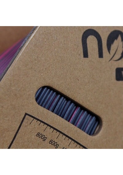 Nanelab Çift Renkli Silk Pla Filament - Siyah-gül Kırmızısı - 1.75mm - 1kg