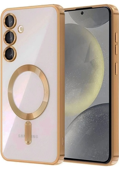 Samsung Samsung Uyumlu Galaxy A54 5g Kross Magneticsafe Kapak - Çöl Titanyum