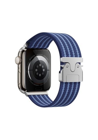 Apple Uyumlu  Watch 42mm Zore Krd-133 Naylon Kumaş Hasır Örgülü Kordon