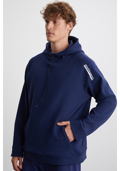 Grimelange Malagos Erkek Içi Polarlı Yumuşacık 3 Iplik Içi Şardonlu Regular Kapüşonlu Lacivert Sweatshirt Grimelange Malagos Erkek Içi Polarlı Yumuşacık 3 Iplik Içi Şardonlu Regular Kapüşonlu Lacivert Sweatshirt