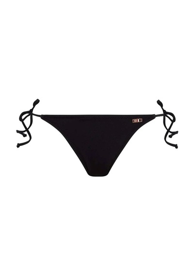 U.S. Polo Assn. Kadın Siyah Ipli Bikini Alt Siyah