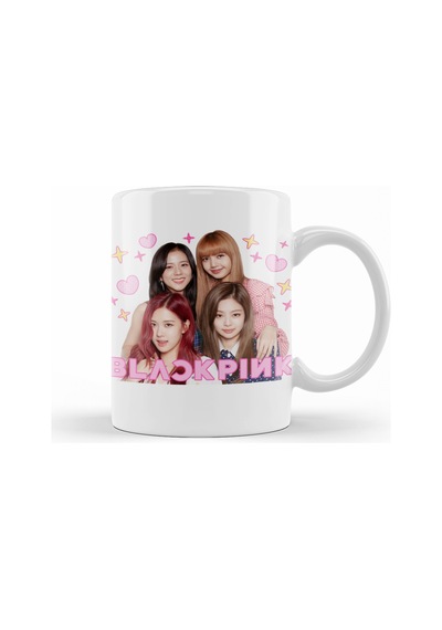 Blackpink Kupa Bardak Porselen No27849 Karışık