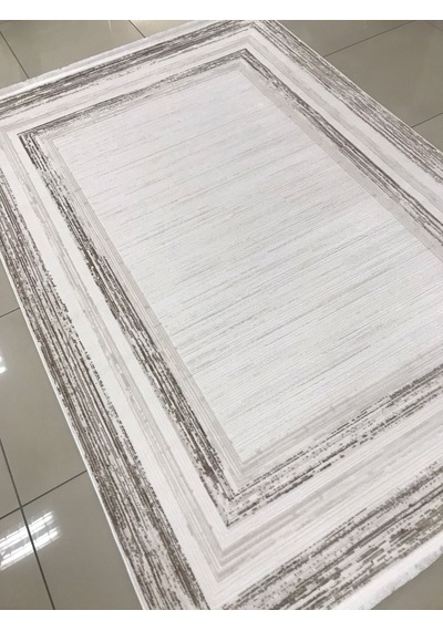 Liparis Halı Toscana 203 Serisi Triko Akrilik Salon Oturma Yatak Odası Halısı Krem - Kahve