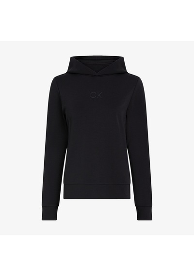 Calvin Klein Satin Regular Kadın Siyah Sweatshirtdüzk20k207954