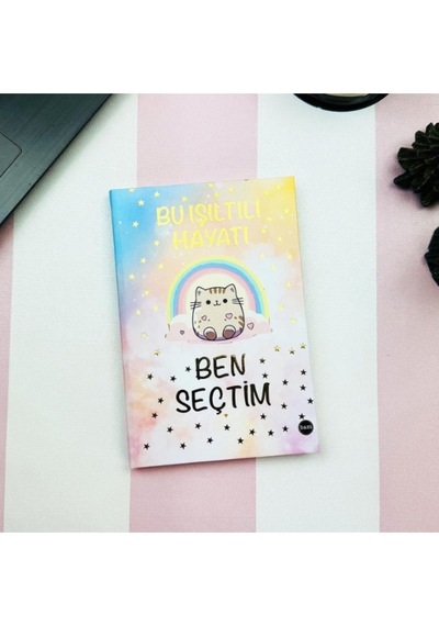 Bu Işıltılı Hayatı Ben Seçtim Tasarımlı Kırtasiye Seti