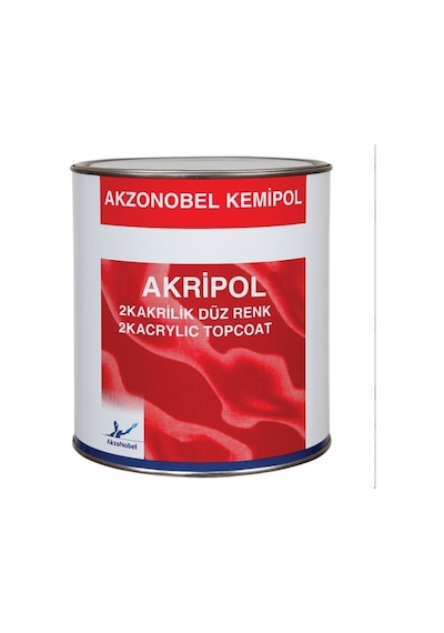 Akzo Nobel Akripol 2K Akrilik Düz Renk Boya 2.Grup 1 Litre Isuzu K-567