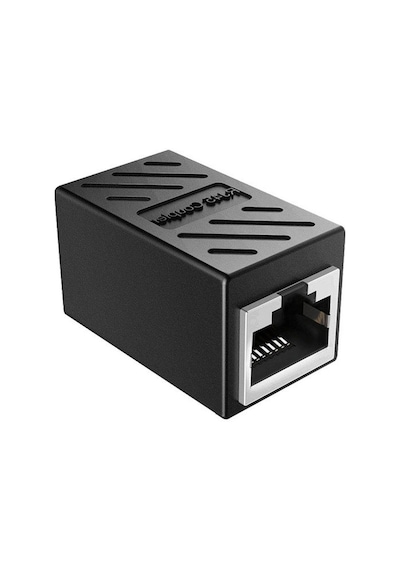 Hadron Hdx5066 Rj 45 Dişi - Dişi Uzatma Adaptörü - Siyah