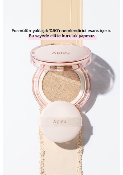 24 Saat Kalıcı Esans İçeren Nemlendirici Cushion A'pıeu Waterlock Cushion 21n Spf50+/pa++++ 21 43088978