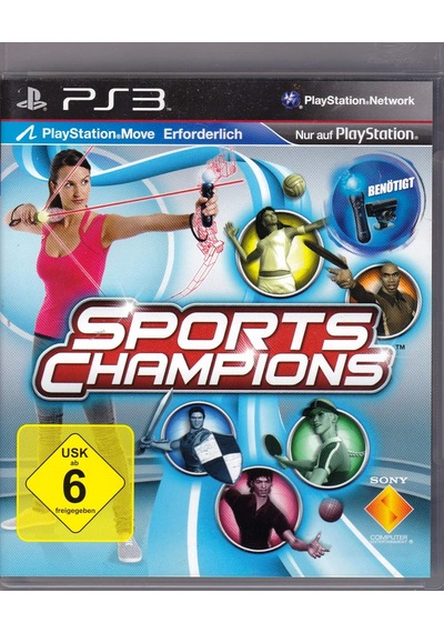 Sports Champions Move Erforderlich Ps3 Oyun Cd Tehşir