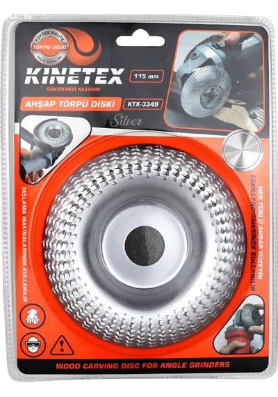 115mm Ahşap Törpü Eğe Disk Gümüş 5468