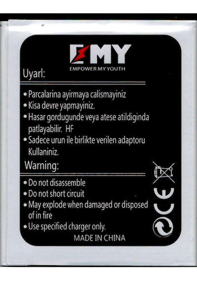 Vestel Venus V3 5040 Uyumlu Emy Batarya