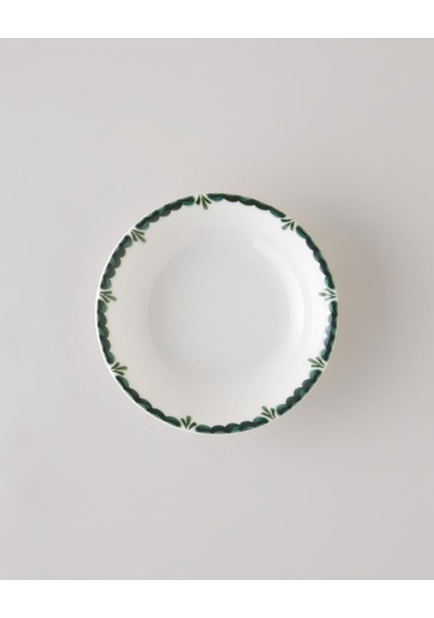 English Home Gardenia Porselen Çerezlik 11 Cm Yeşil Yeşil
