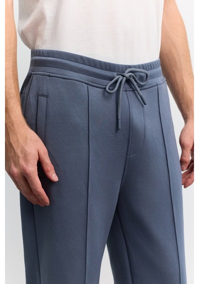 Avva Erkek İndigo Beli Lastikli Bağcıklı Soft Touch Regular Fit Eşofman Altı A62y3400 Avva Erkek İndigo Beli Lastikli Bağcıklı Soft Touch Regular Fit Eşofman Altı A62y3400