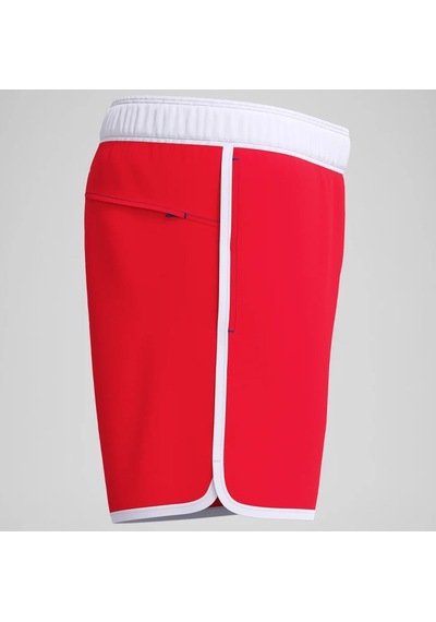 Speedo Solid Logo Volley 16" Erkek Şort Mayo Kırmızı