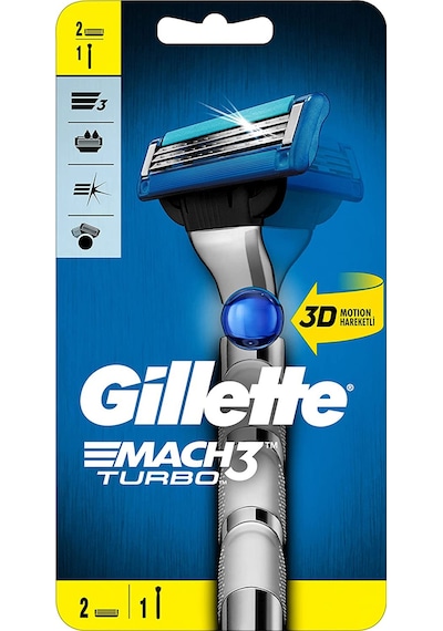 Gillette Mach3 Turbo 2 Up 3d Motion Tıraş Makinesi