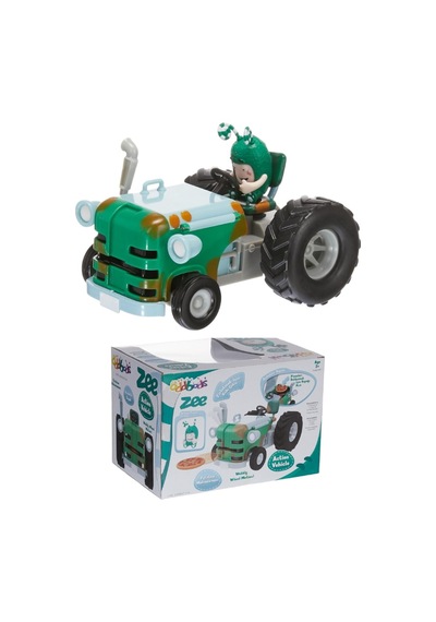 Oddbods Action Vehicle Zee & Tractor Taşıt Seti Çok Renkli