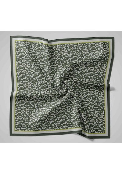 Silk Home Aura Eşarp 140005-11 Koyu Yeşil, Gümüş, Çimen Yeşili