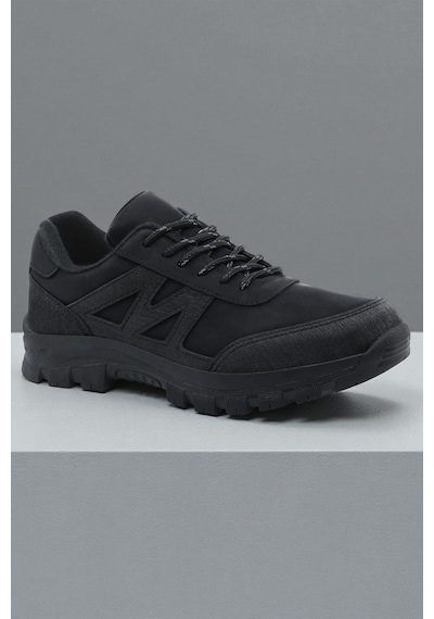 Khayt Danzel Su Ve Soğuk Dayanıklı Rahat Kaymaz Taban Erkek Kadın Kışlık Outdoor Ayakkabı Black