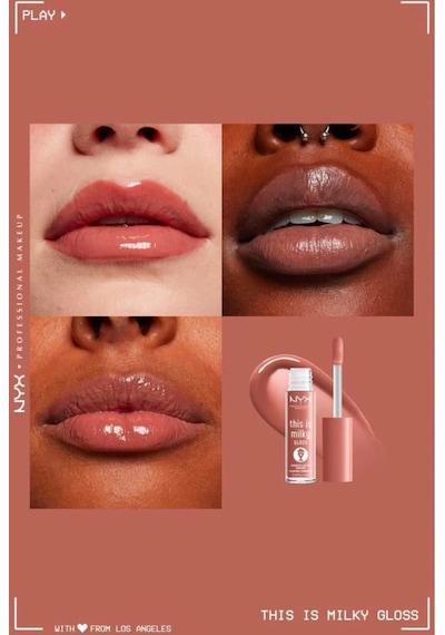 Nyx Professional Makeup This İs Milky Gloss Dudak Parlatıcısı - Choco Latte Shake