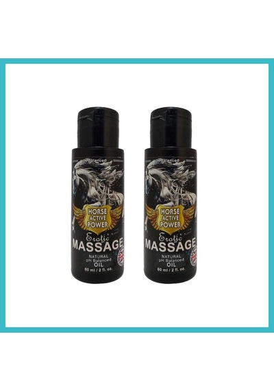 Bezos Hors Active Power Rahatlatıcı Fantezili Etkilerde Vücut Masaj Yağı 60 Ml 2 Adet Dfnbez