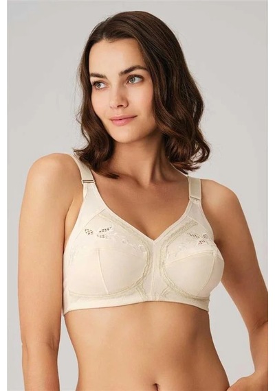 Ang Butik Balensiz Desteksiz Dolgusuz  İşlemeli Sütyen Vişne