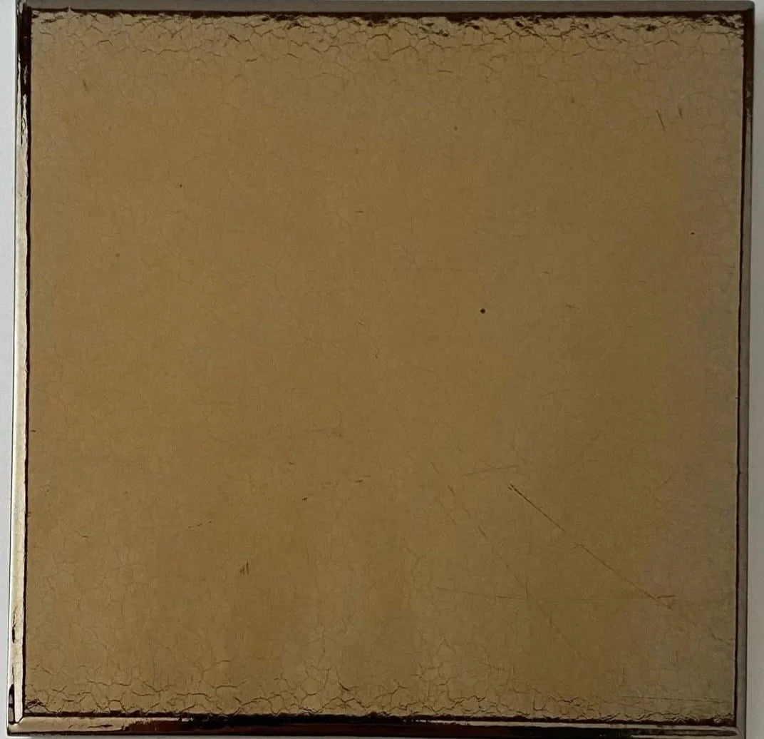 Armada Çini 20x20 Cm Düz Bronz Çini Seramik Karo