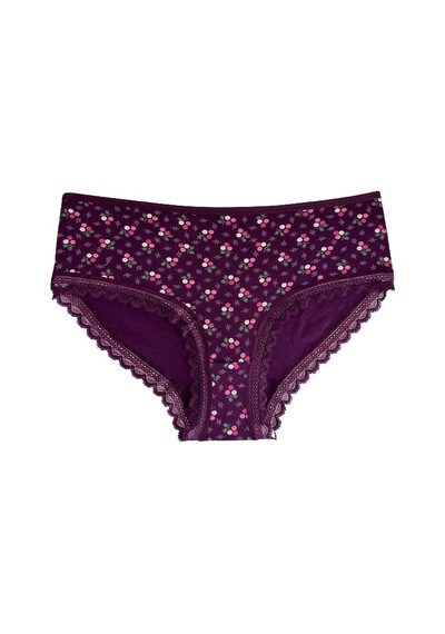 Daniella Kadın Büyük Beden Desenli 5'li Külot Asorti