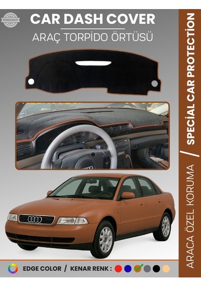 Audı А4 1994-2001 Torpido Örtüsü Panel Koruma Torpido Koruma Tam Uyum Çatlamayı Önler Kolay Montaj - 878 Stiloto
