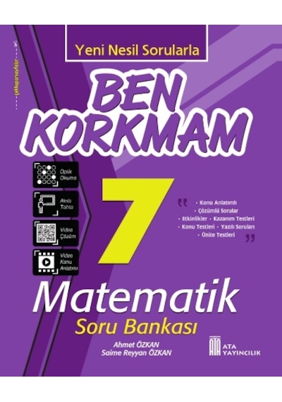 7.sınıf Ben Korkmam Türkçe-matematik-fen Bilimleri- Sosyal Bilgiler Soru Bankası Seti