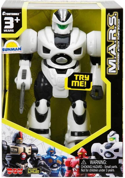 M.a.r.s. Sesli Ve Işıklı Yürüyen Robot 18 Cm.